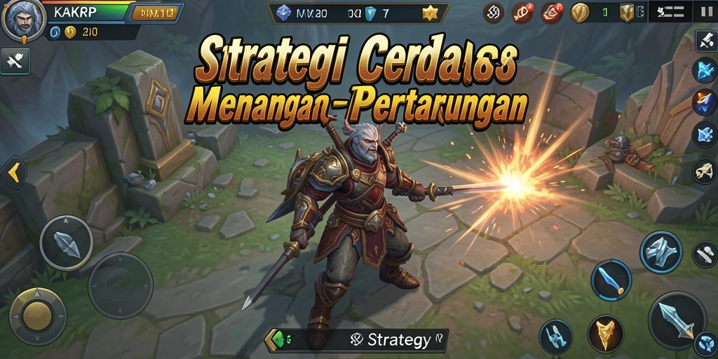 Tampilan antarmuka strategis KAKRP yang menarik dan intuitif.