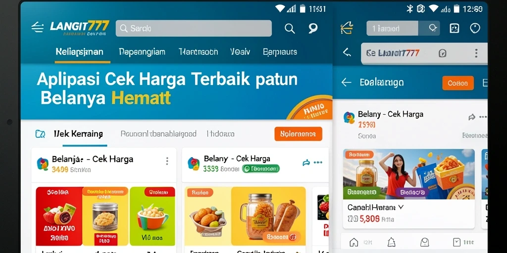 Tampilan antarmuka LANGIT777 untuk Cek Harga yang praktis.