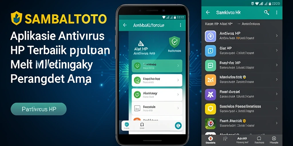 Antarmuka SAMBALTOTO yang menawan dan fungsional untuk keamanan HP.
